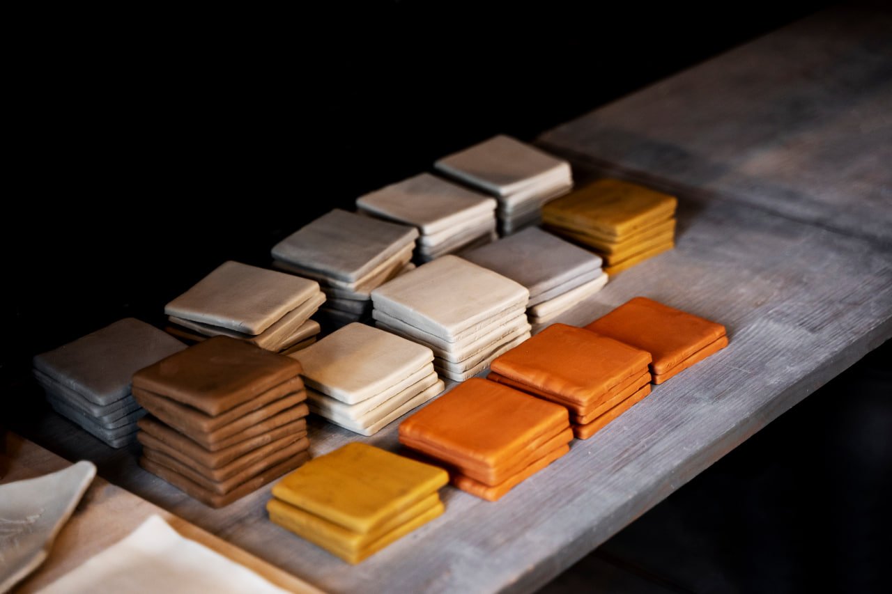 glossy and matte ceramic sheets